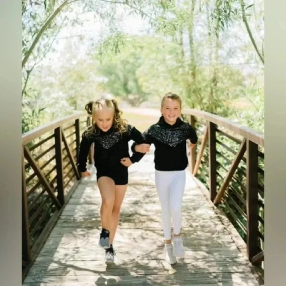 Zyia Kids Sparkle and Shine Hoodie-Size 12-14